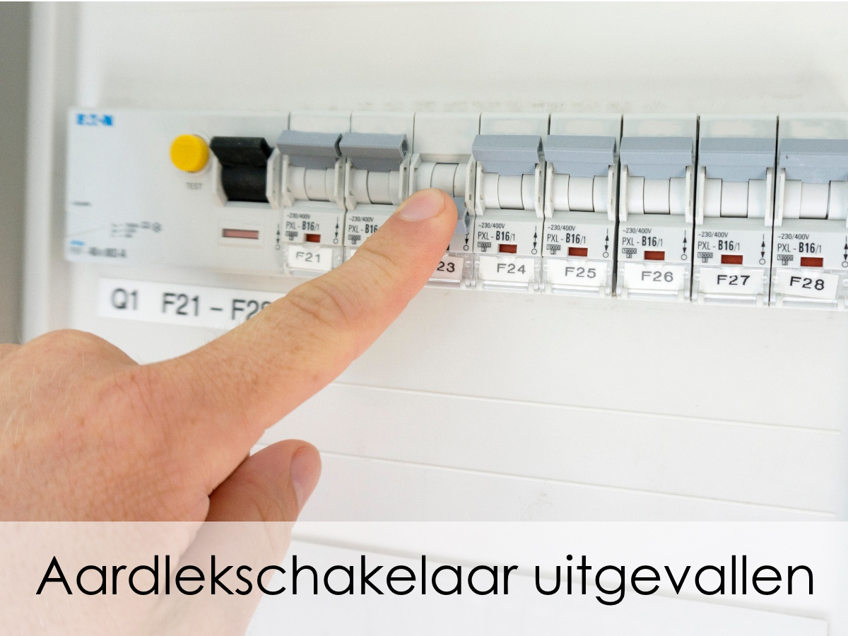 Aardlekschakelaar valt uit Wat nu te doen en wat is de oplossing