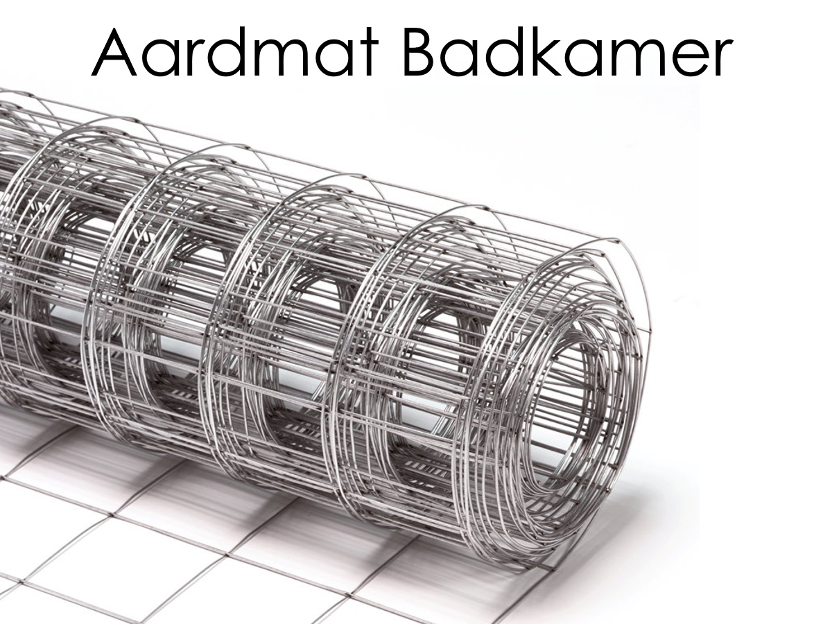 aardmat badkamer