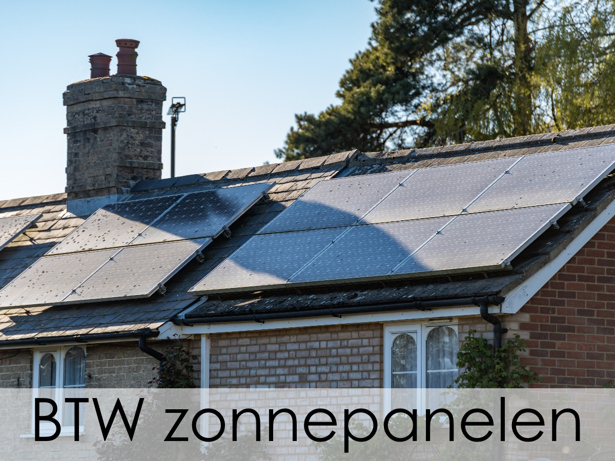 Btw zonnepanelen Het terugvragen van btw zonnepanelen 2024