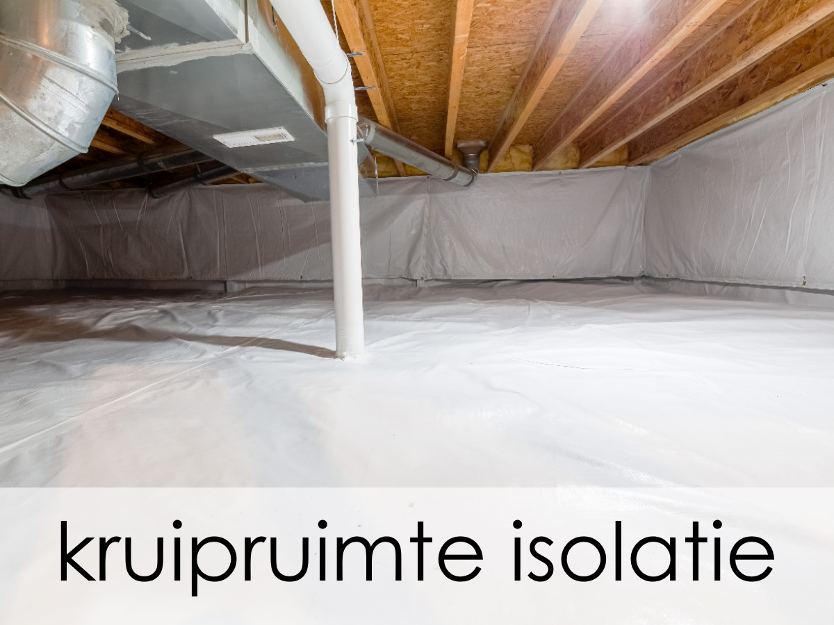 Los long Doorweekt Kruipruimte isolatie | Soorten onder betonvloer of houten vloer | 2023