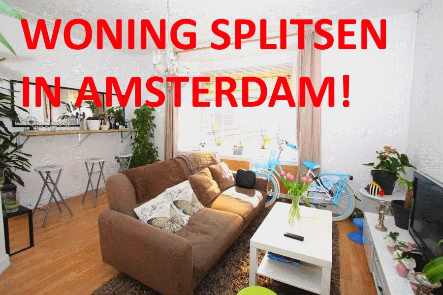woning splitsen in amsterdam